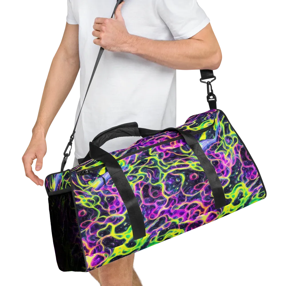 Limewire Lagoon on Duffle Bag — Right Front