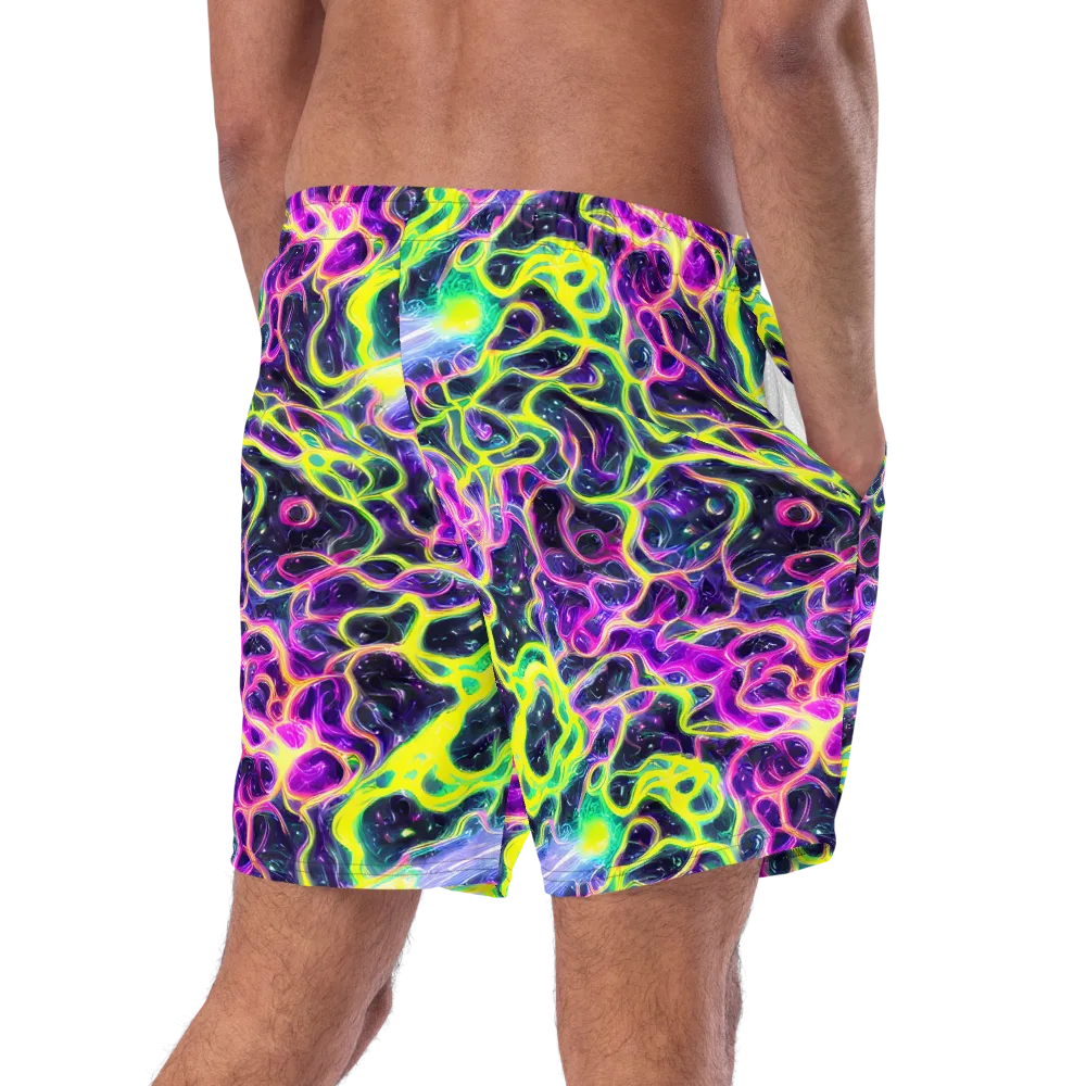 Limewire Lagoon on Swim Trunks — Right Back