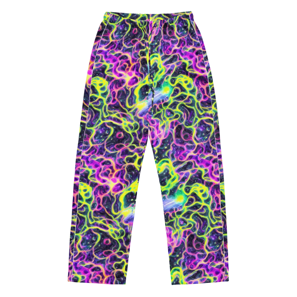 Limewire Lagoon on Women's Pajama Pants — Front