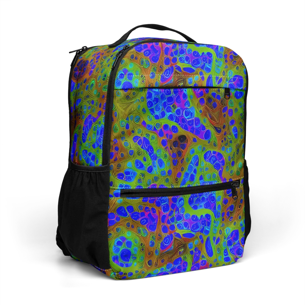 Lime Lucid on Utility Backpack — Right Front