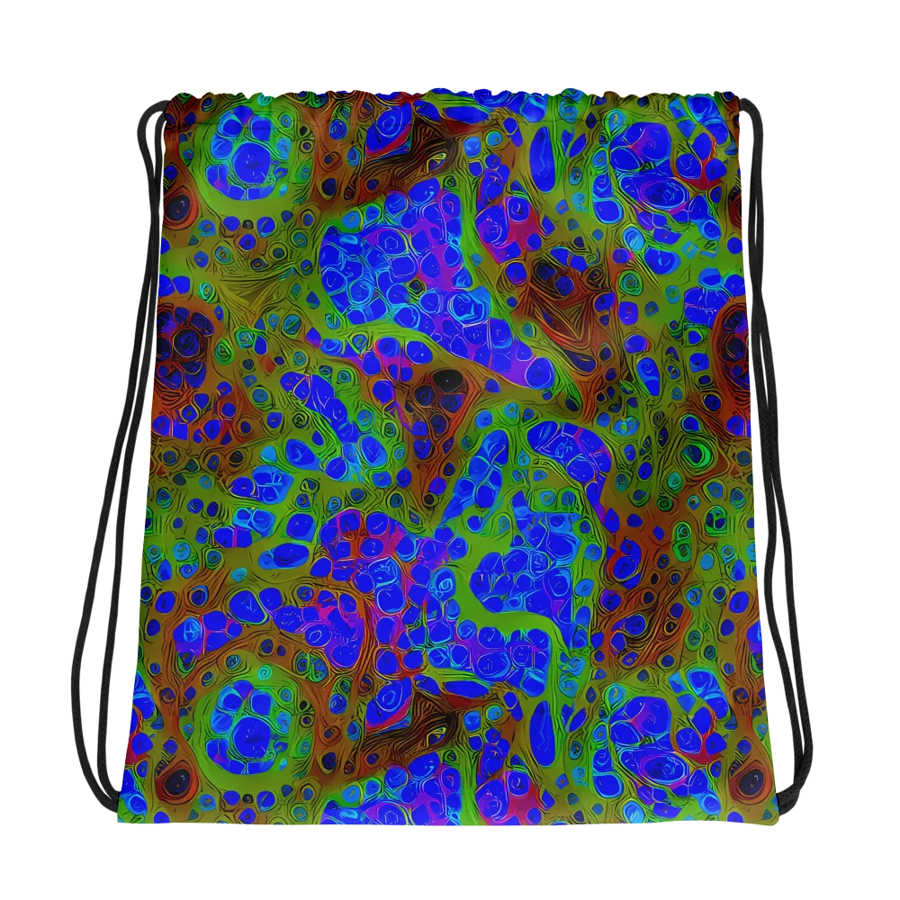 Lime Lucid on Drawstring Bag — Photo