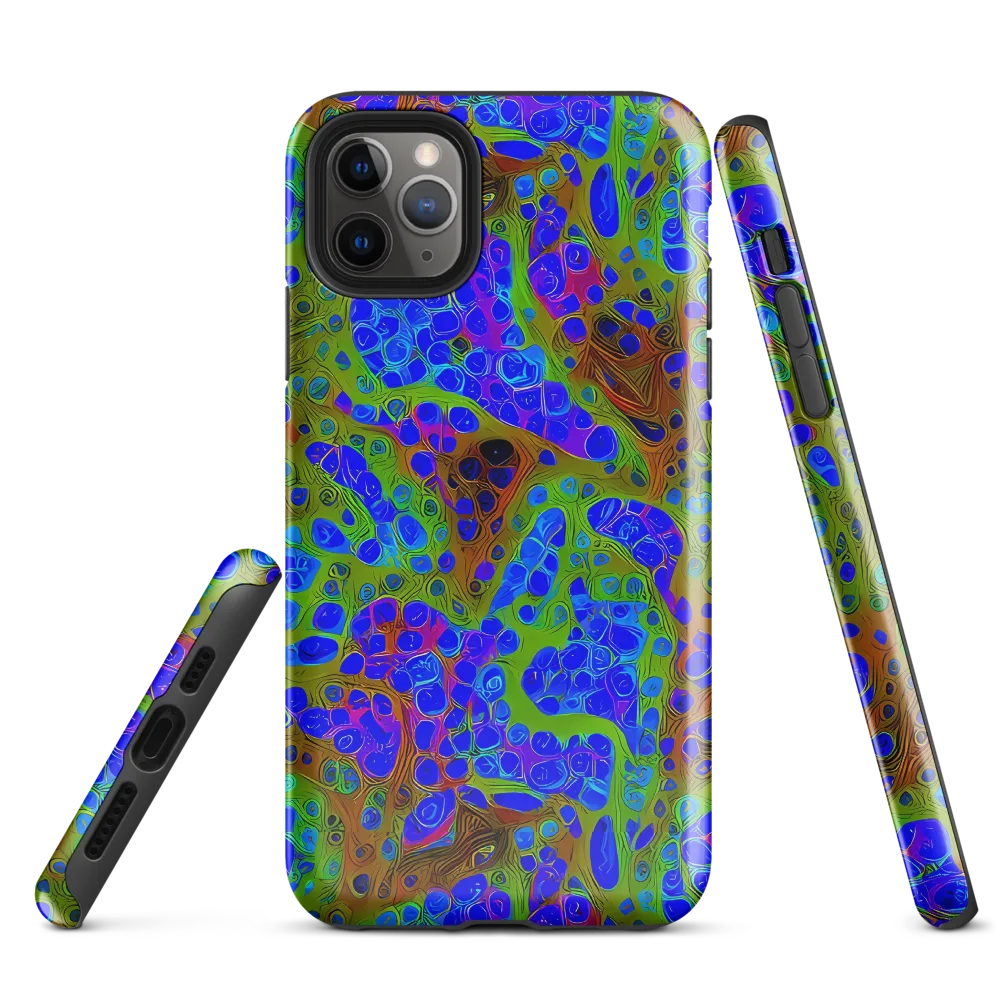 Lime Lucid on Tough Case for iPhone® — Front