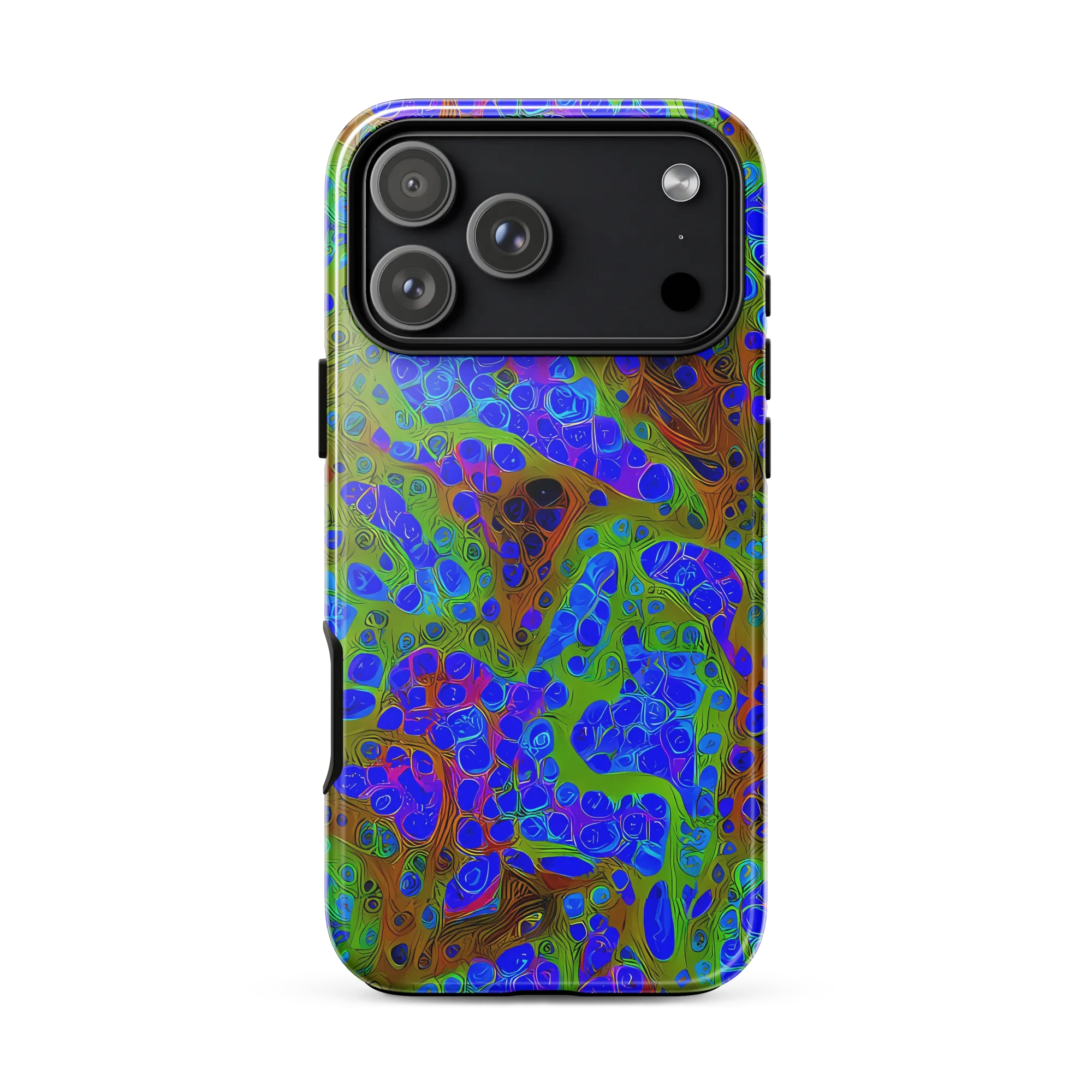 Lime Lucid on Tough Case for iPhone® — Front