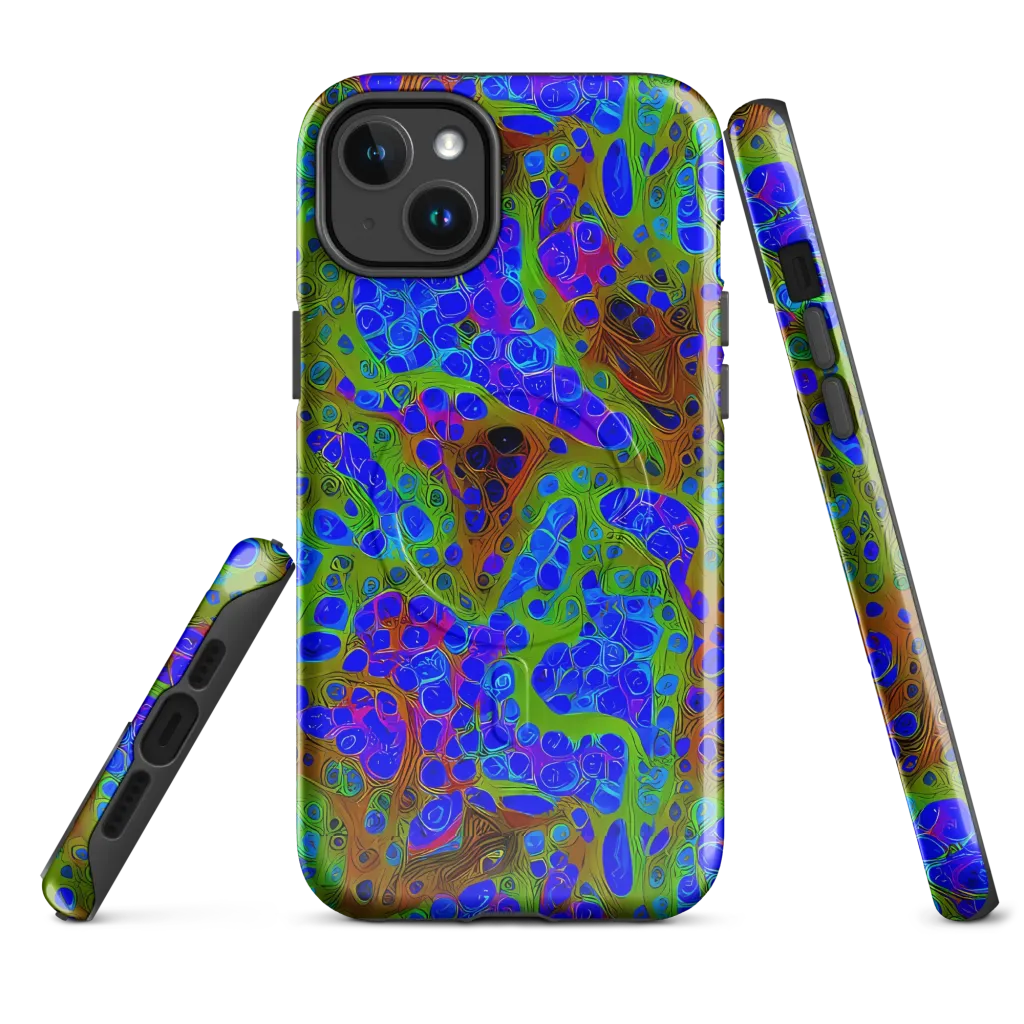Lime Lucid on MagSafe Tough Case for iPhone® — Front