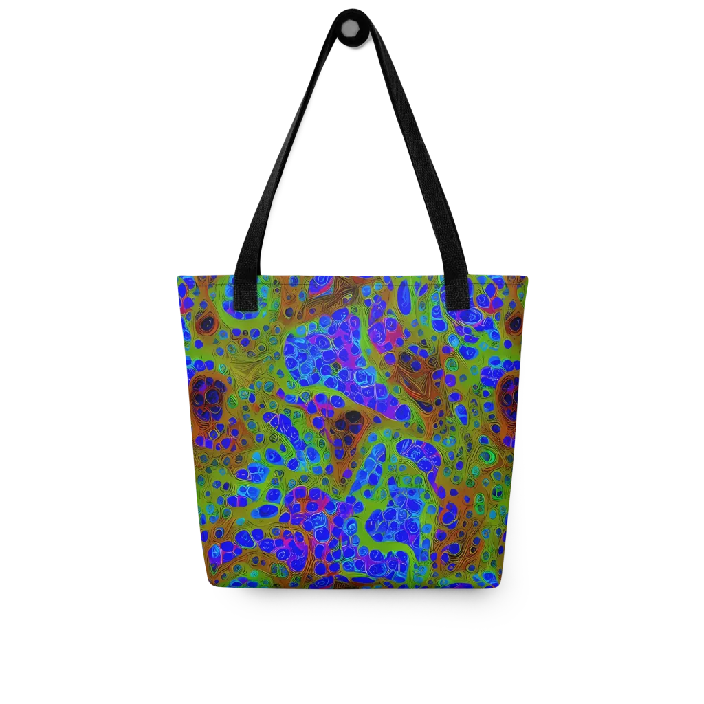 Lime Lucid on Tote Bag — Front