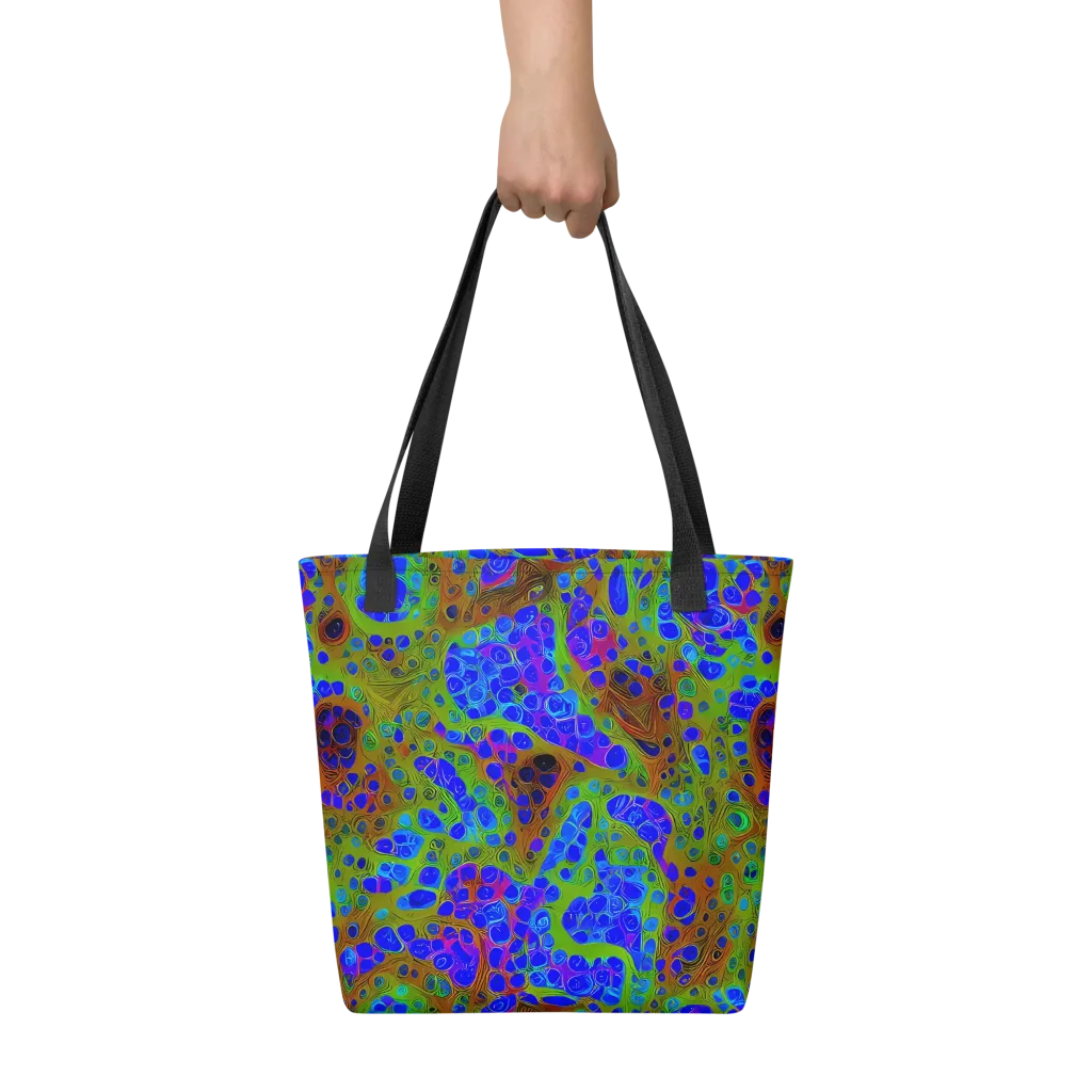 Lime Lucid on Tote Bag — Front