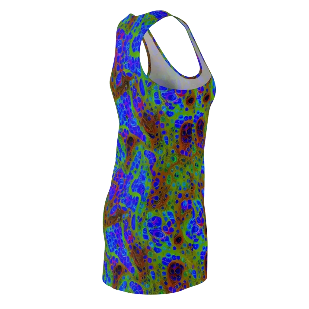 Lime Lucid on Racerback Dress — Back Side
