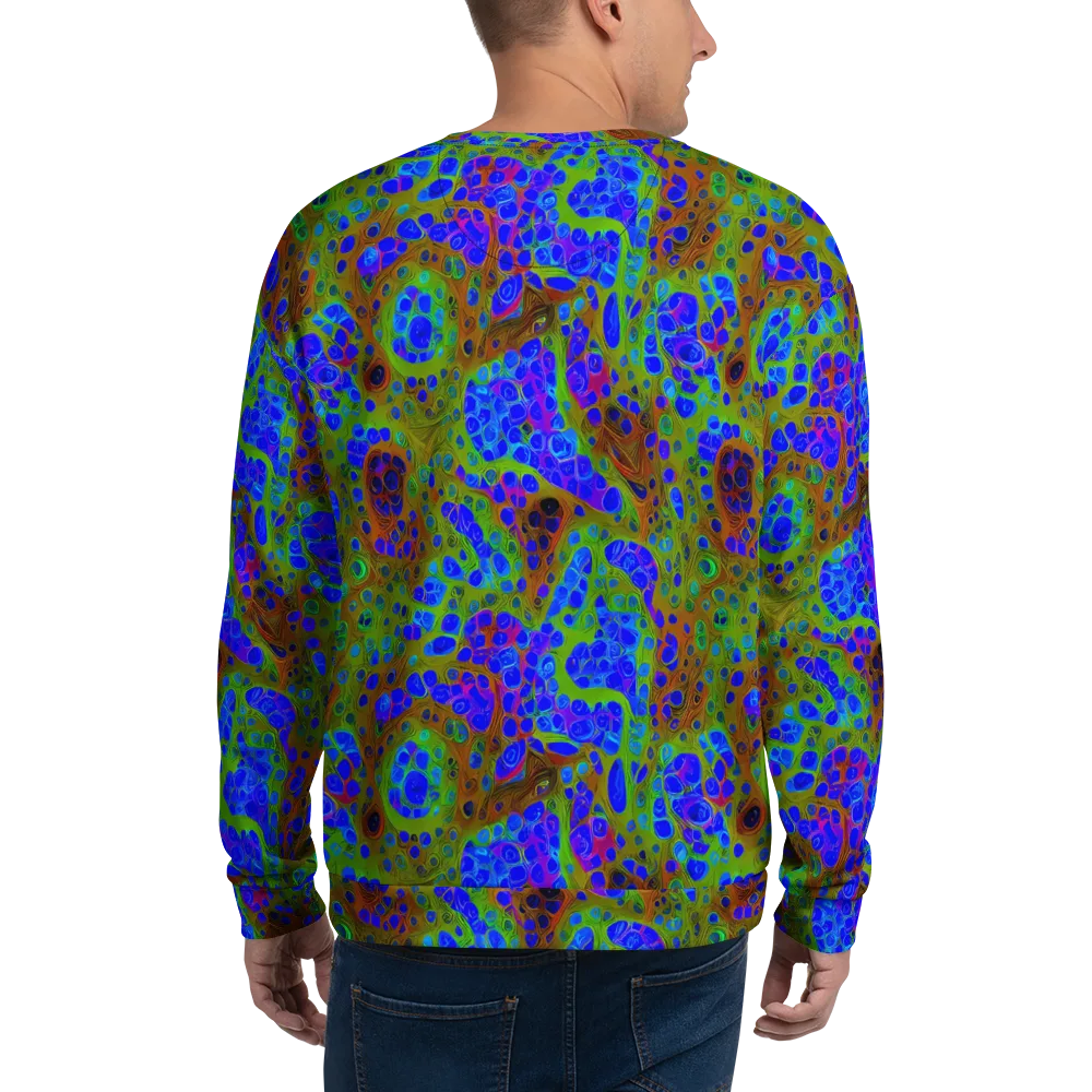 Lime Lucid on Sweatshirt — Back