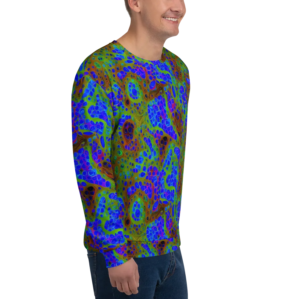 Lime Lucid on Sweatshirt — Right Front