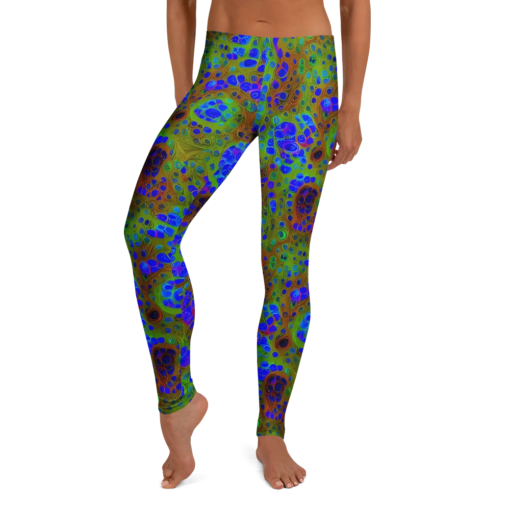 Lime Lucid on Leggings — Front