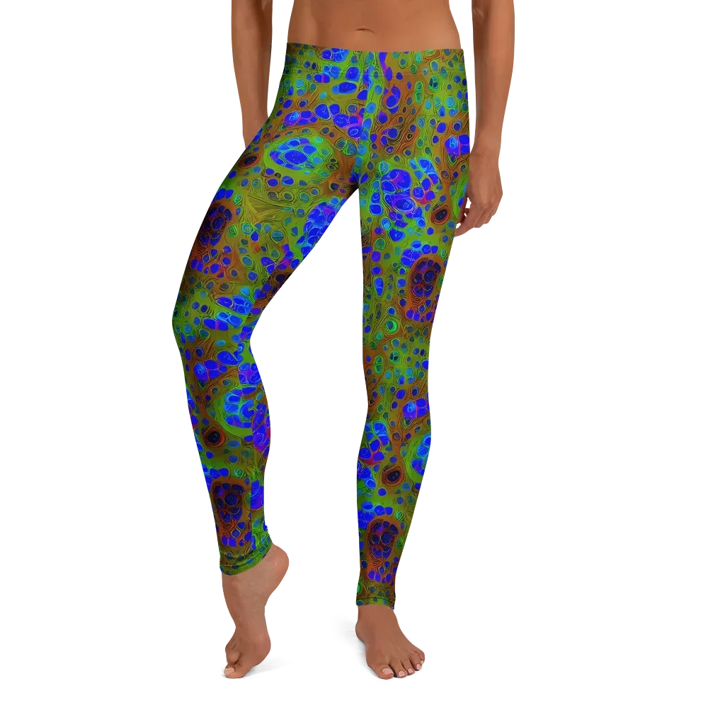 Lime Lucid on Leggings — Front