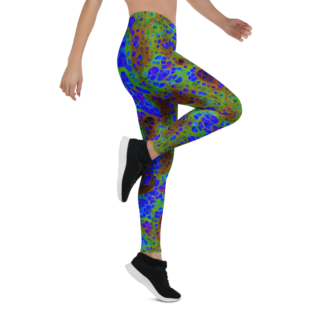 Lime Lucid on Leggings — Right