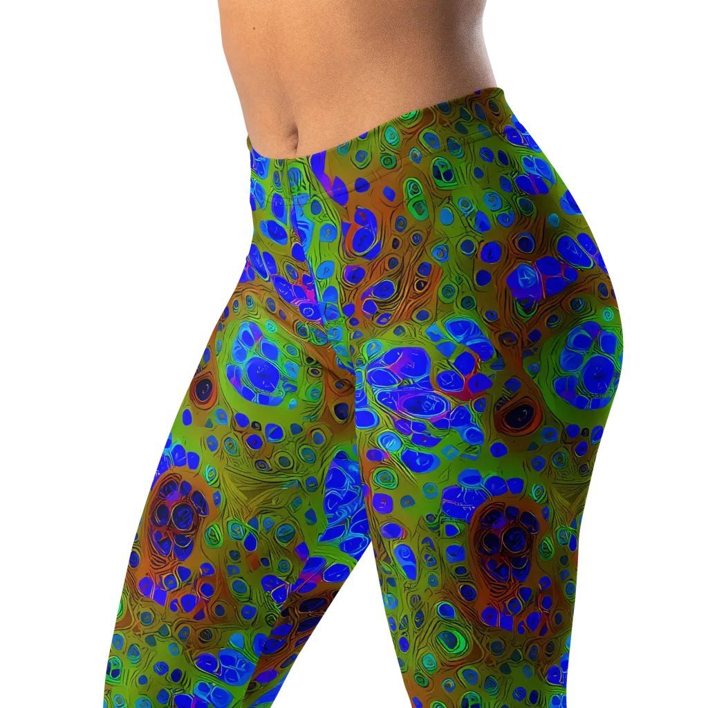 Lime Lucid on Leggings — Left Front