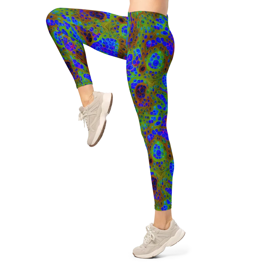 Lime Lucid on Leggings — Left