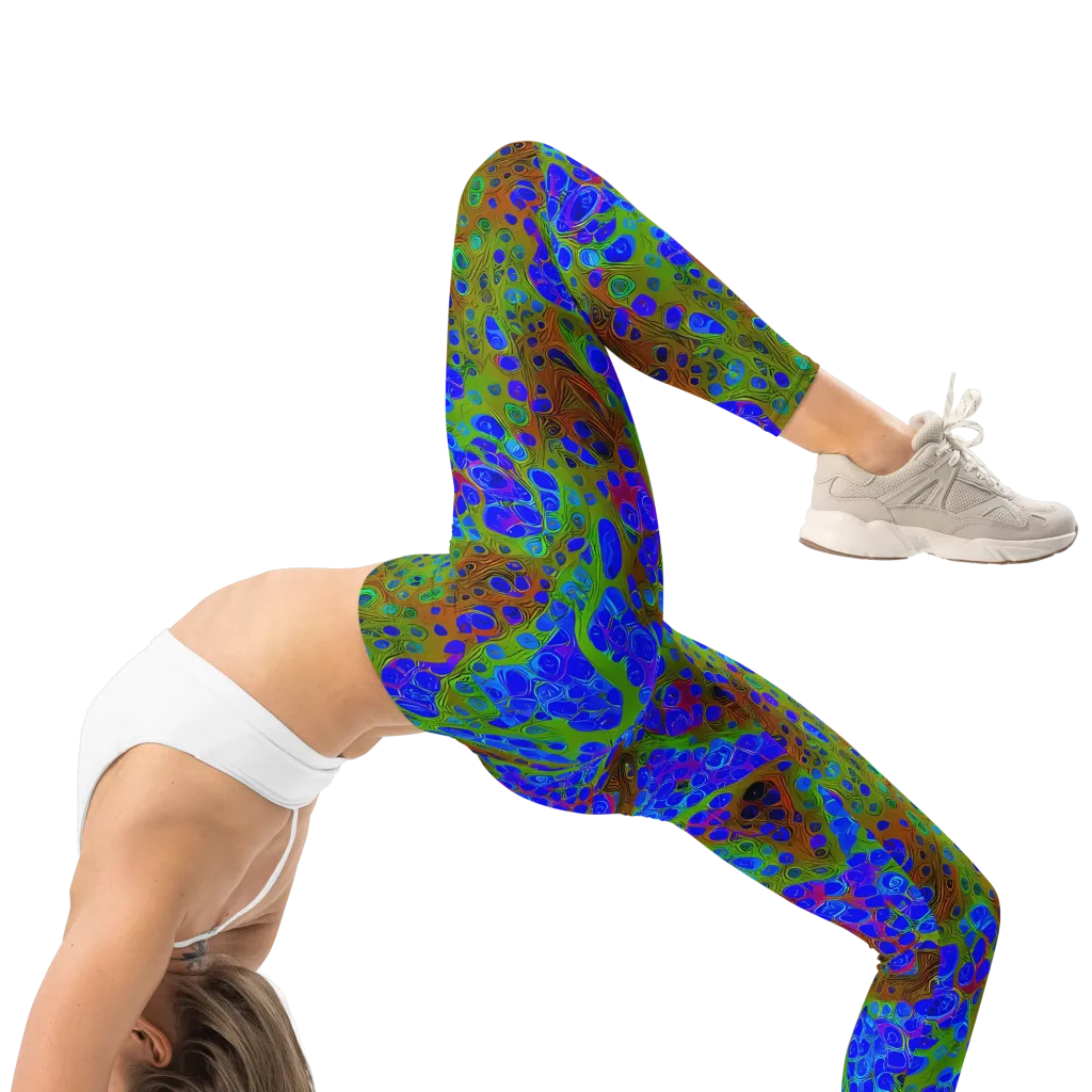 Lime Lucid on Leggings — Right