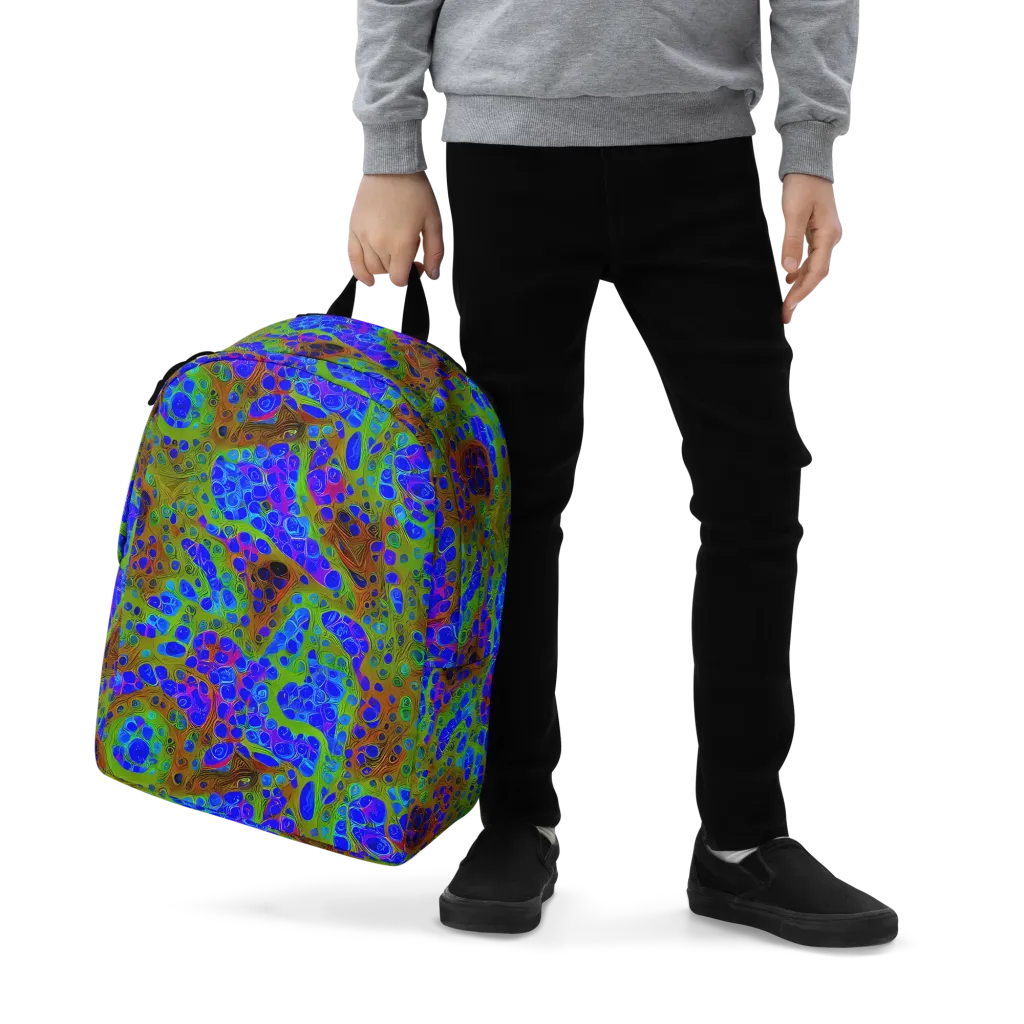 Lime Lucid on Minimalist Backpack — Zoomed-in