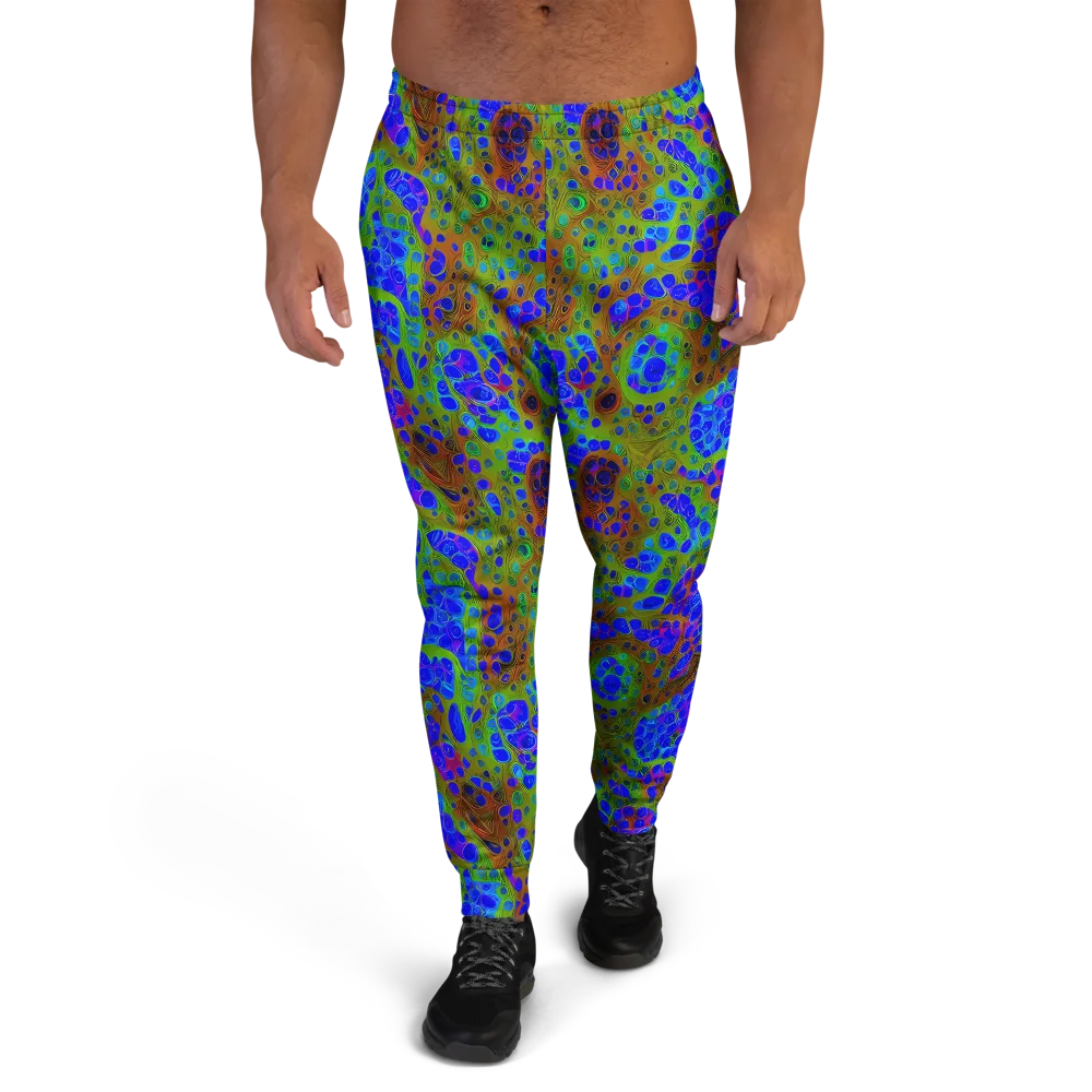 Lime Lucid on Men's Joggers — Front
