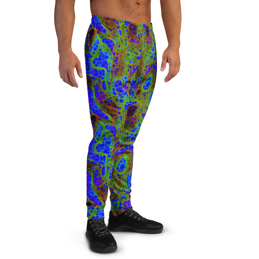 Lime Lucid on Men's Joggers — Right