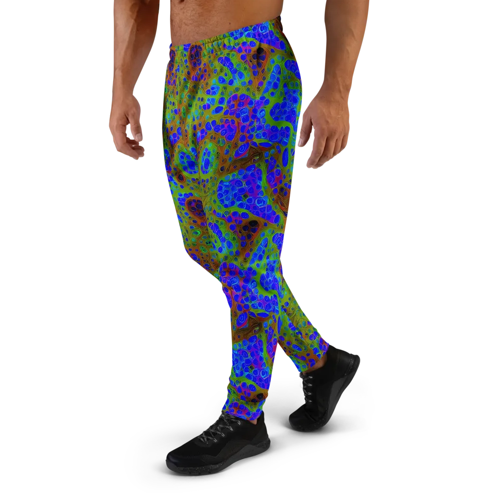 Lime Lucid on Men's Joggers — Left