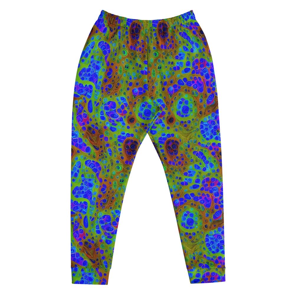Lime Lucid on Men's Joggers — Front