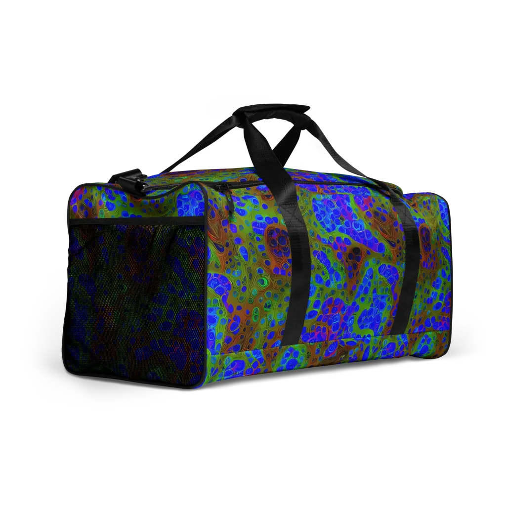 Lime Lucid on Duffle Bag — Right Front