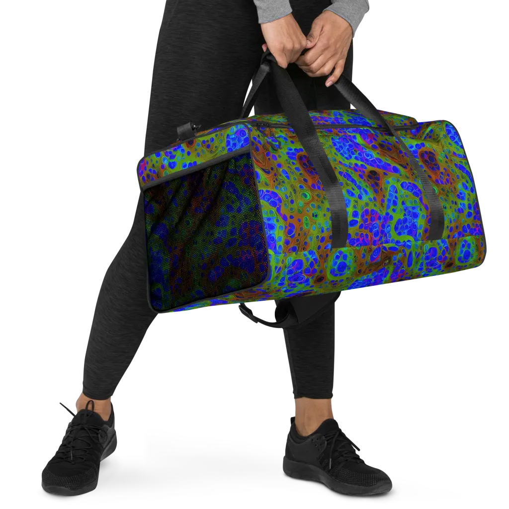 Lime Lucid on Duffle Bag — Right Front