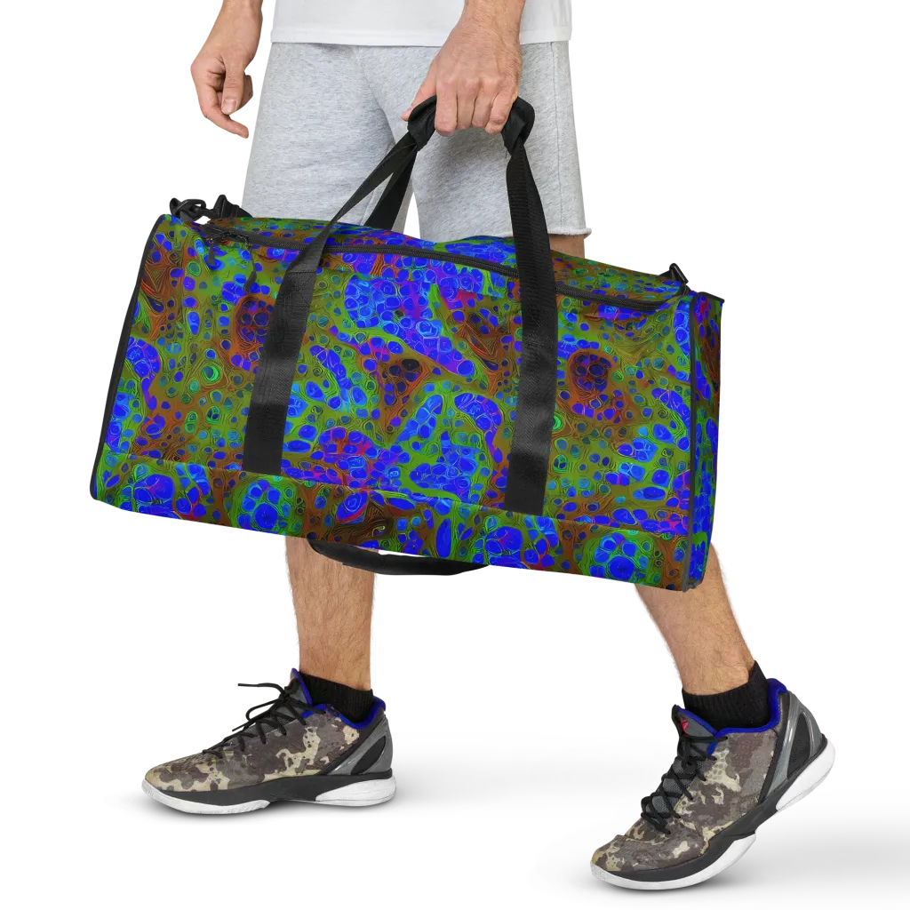 Lime Lucid on Duffle Bag — Front