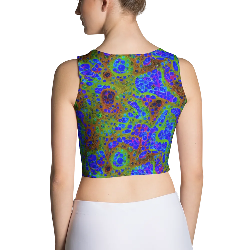 Lime Lucid on Crop Top — Back