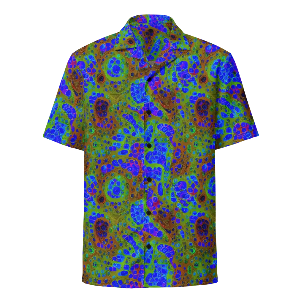 Lime Lucid on Button Shirt — Front