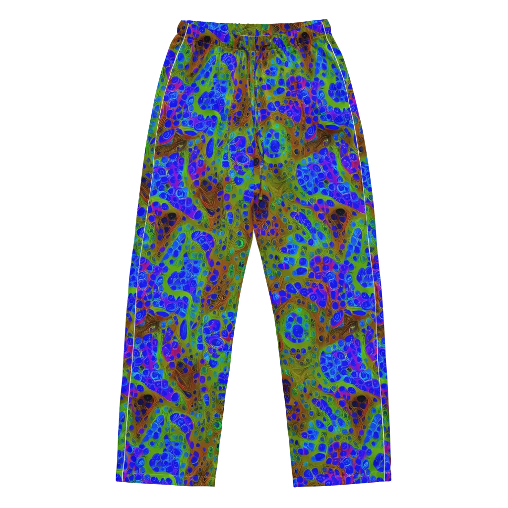 Lime Lucid on Women's Pajama Pants — Front
