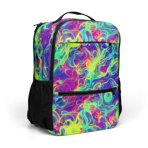 Ultraviolet Reverie on a Utility Backpack