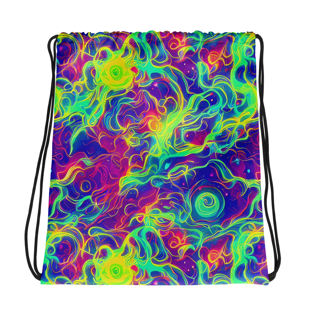 Ultraviolet Reverie on Drawstring Bag — Photo