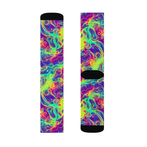 Ultraviolet Reverie on a Socks