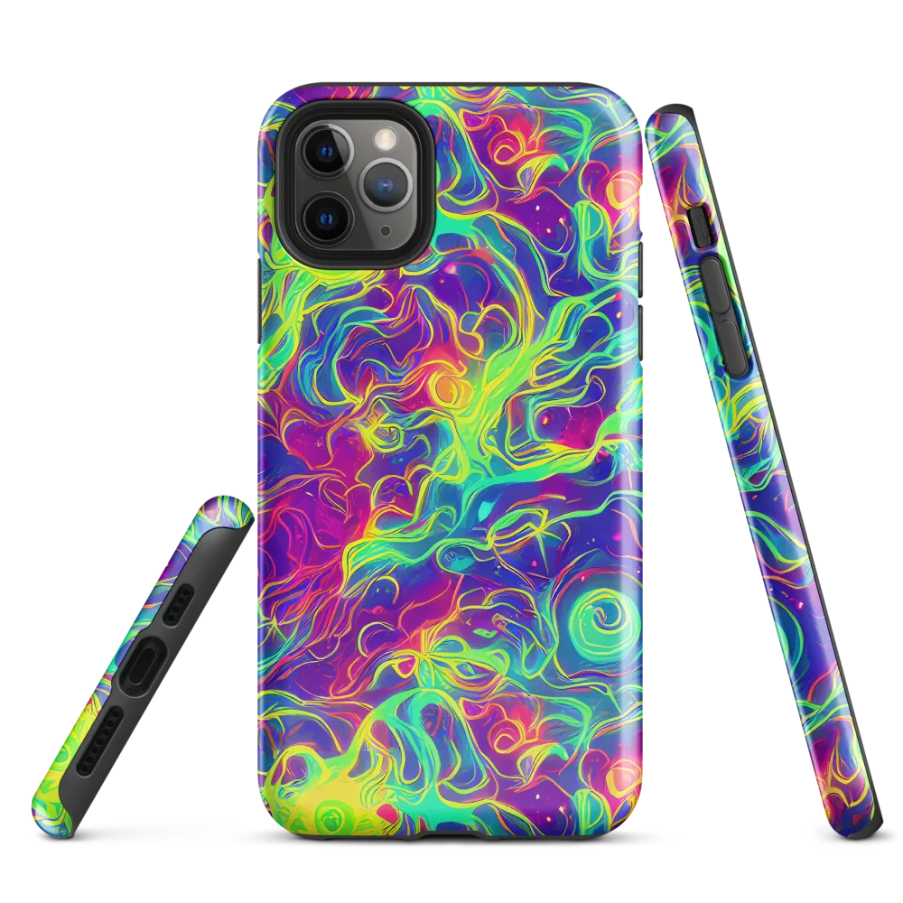 Ultraviolet Reverie on Tough Case for iPhone® — Front