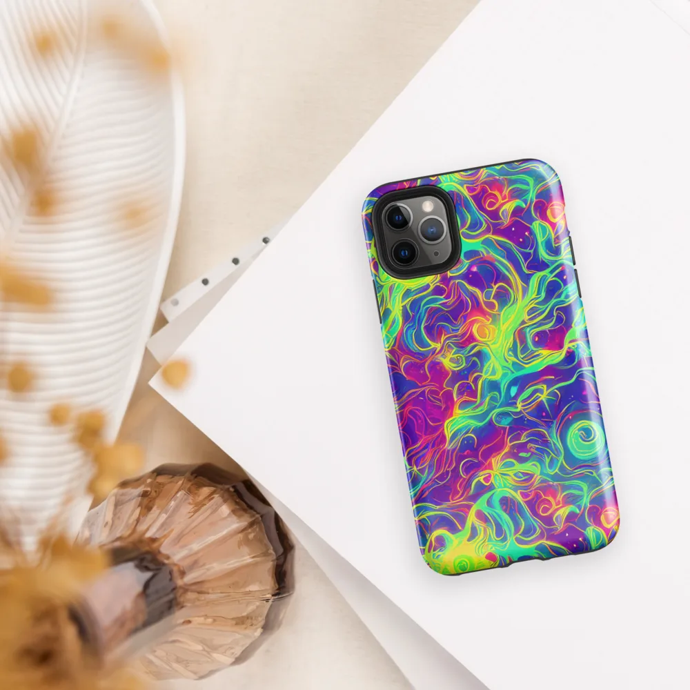 Ultraviolet Reverie on Tough Case for iPhone® — Front