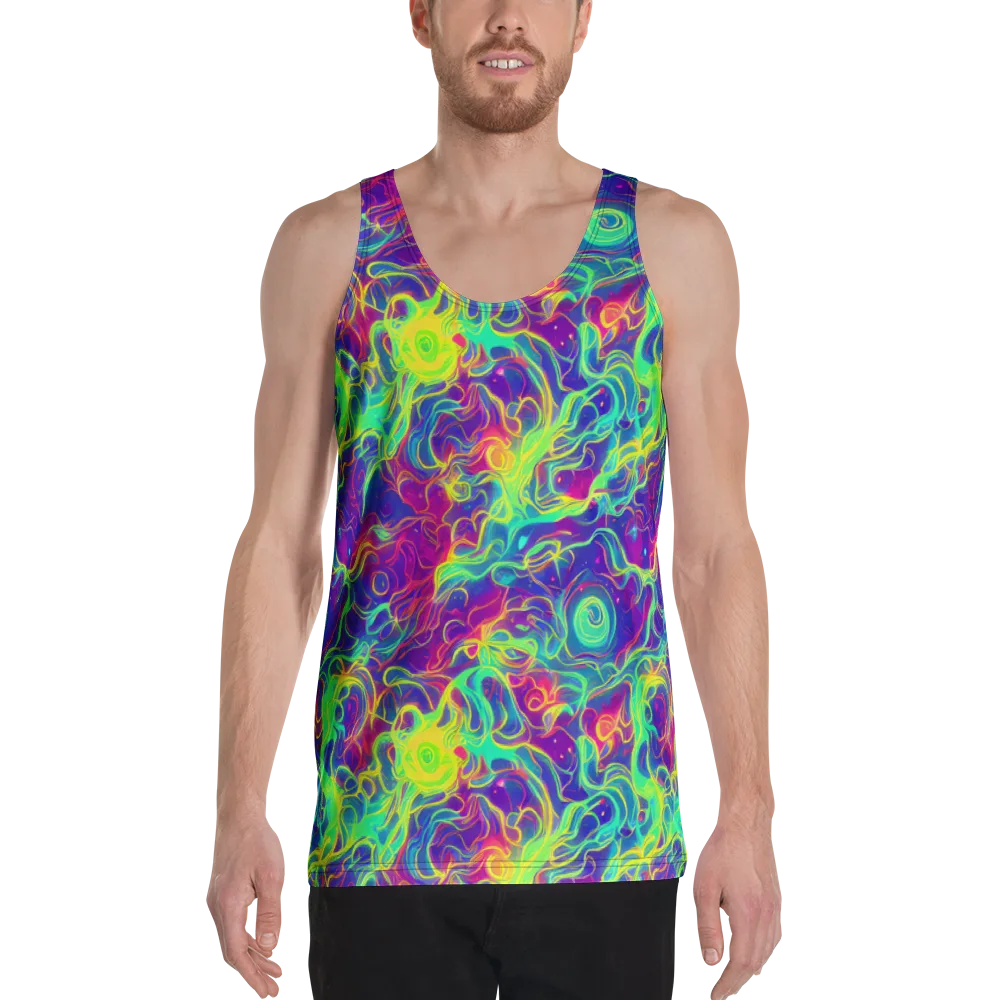 Ultraviolet Reverie on Men's Tank Top — Front