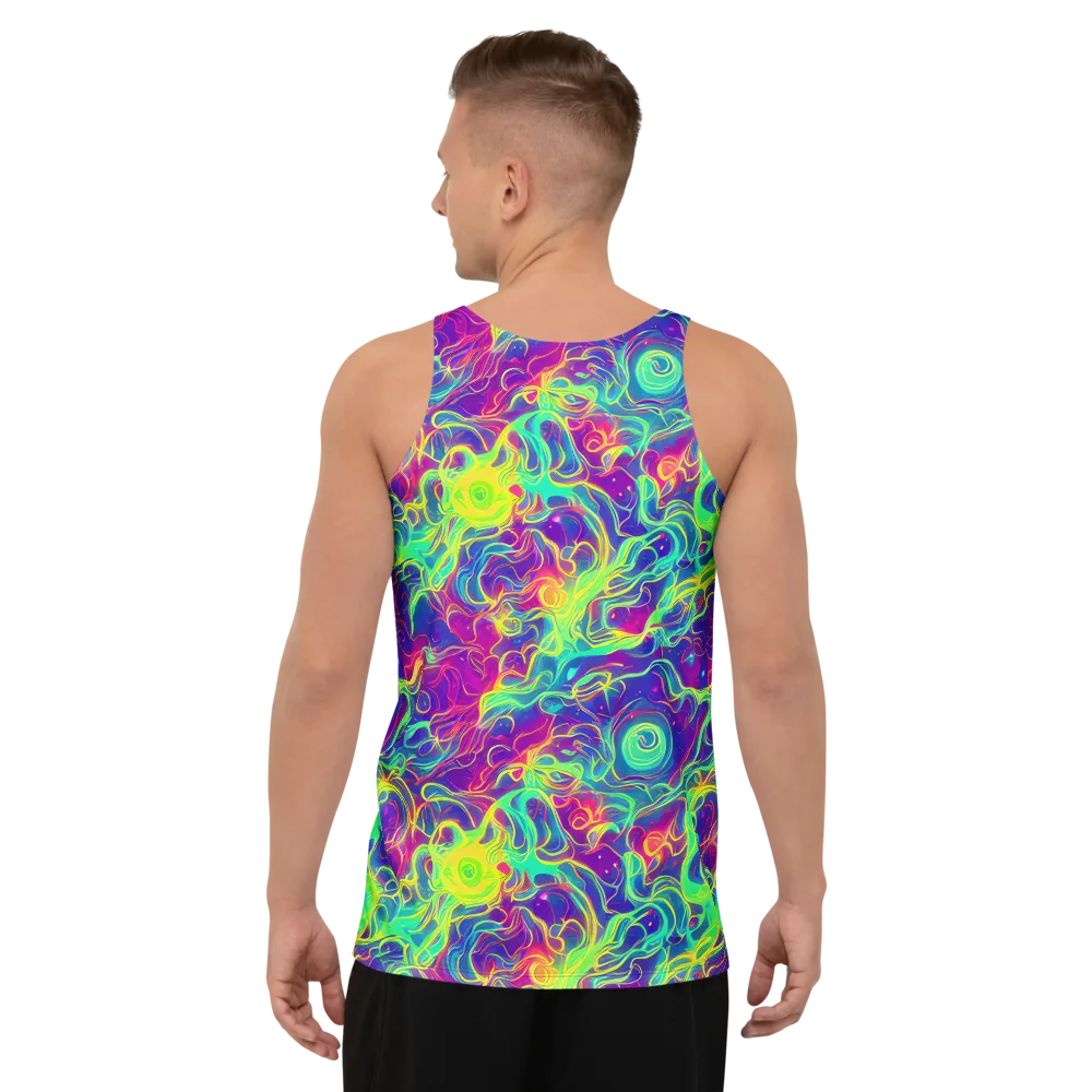 Ultraviolet Reverie on Men's Tank Top — Back