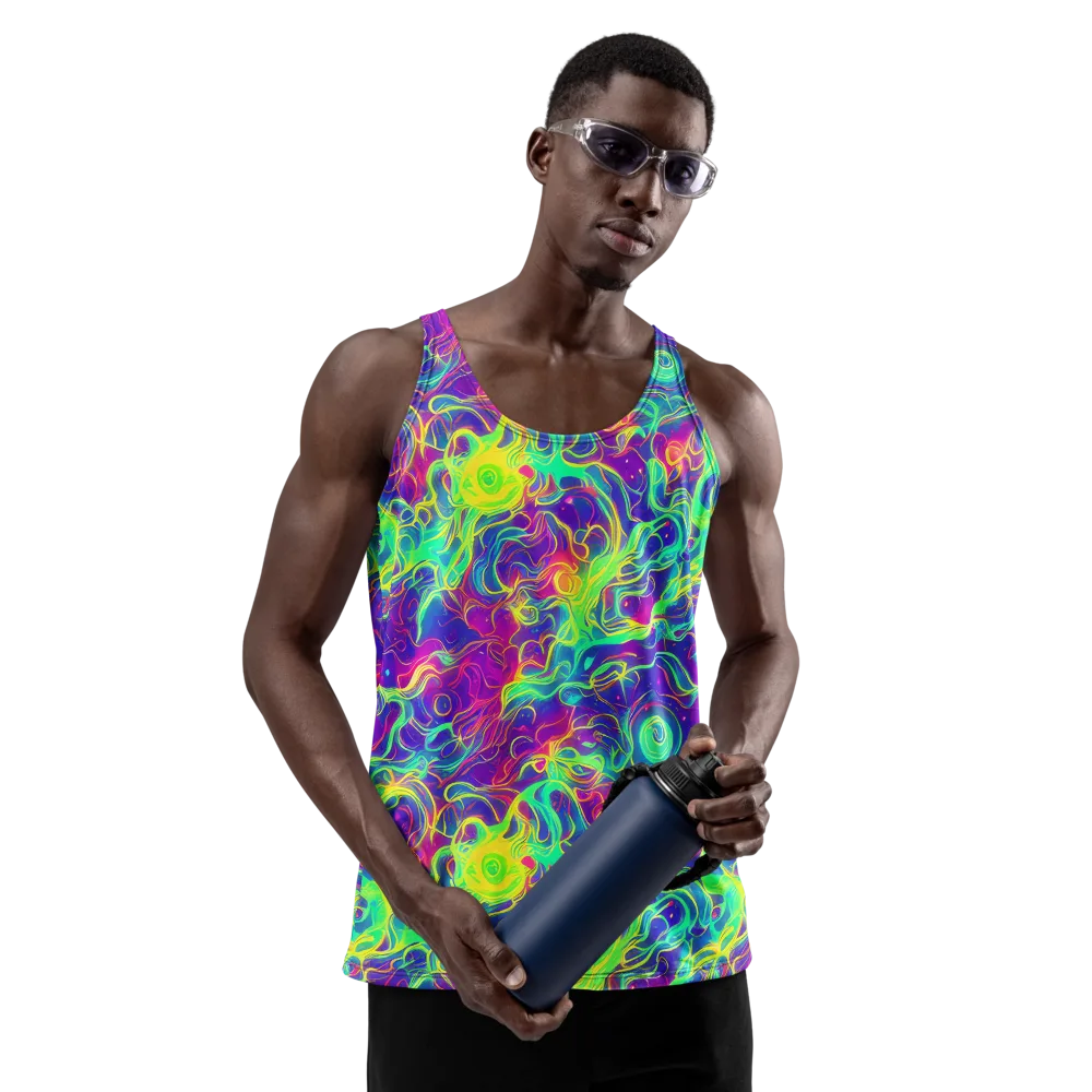 Ultraviolet Reverie on Men's Tank Top — Front