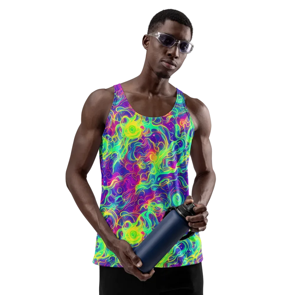Ultraviolet Reverie on Men's Tank Top — Front