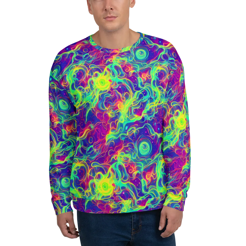 Ultraviolet Reverie on Sweatshirt — Front