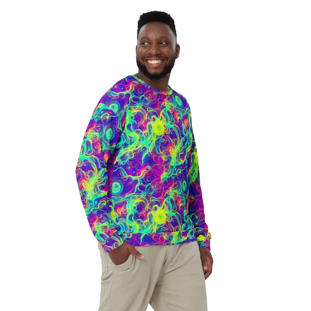 Ultraviolet Reverie on Sweatshirt — Front