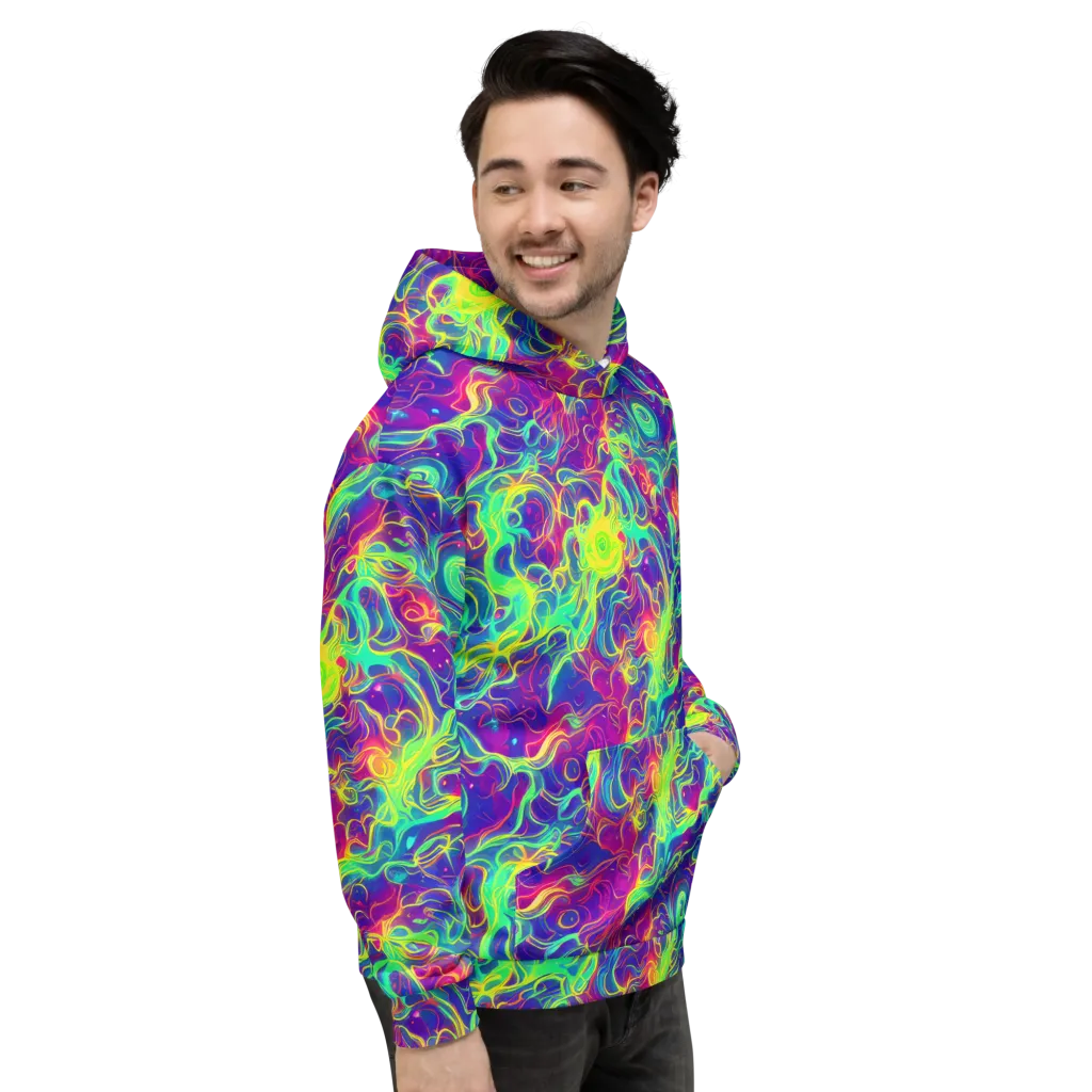Ultraviolet Reverie on Hoodie — Right