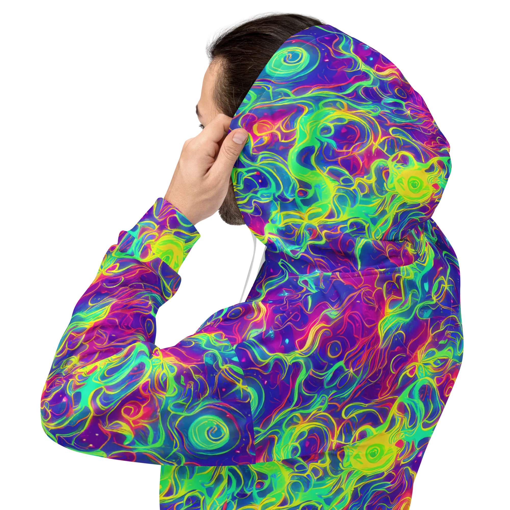Ultraviolet Reverie on Hoodie — Back