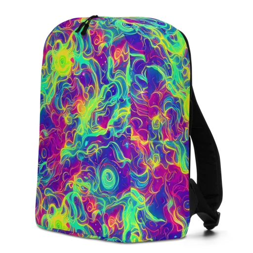 Ultraviolet Reverie on a Minimalist Backpack