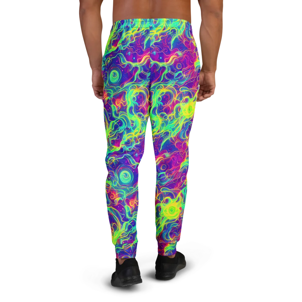 Ultraviolet Reverie on Men's Joggers — Back