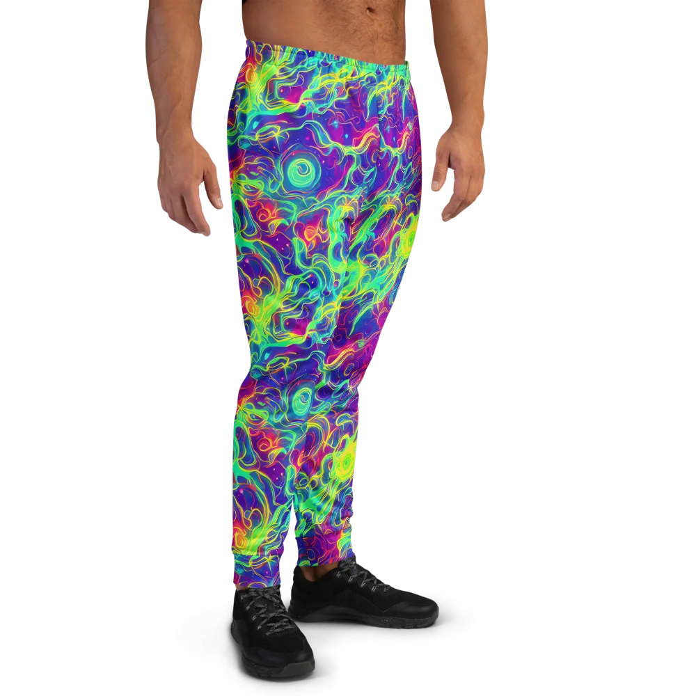 Ultraviolet Reverie on Men's Joggers — Right