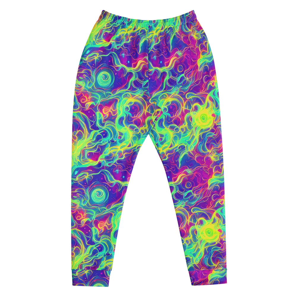 Ultraviolet Reverie on Men's Joggers — Front