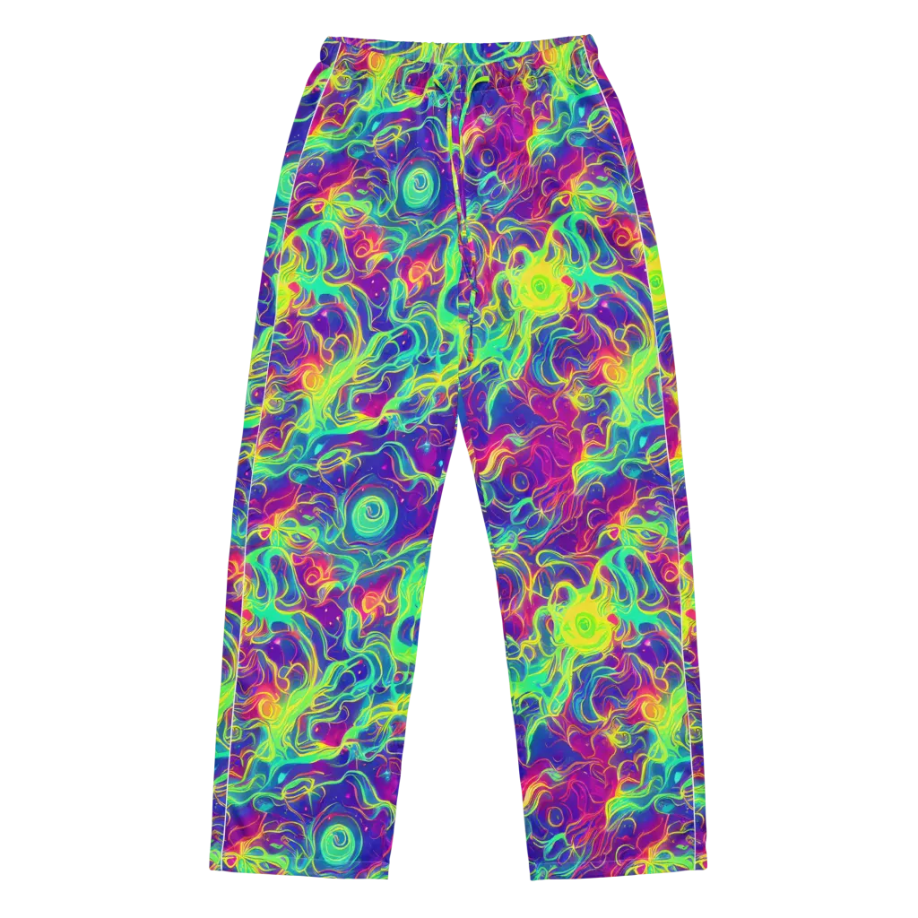 Ultraviolet Reverie on Women's Pajama Pants — Front