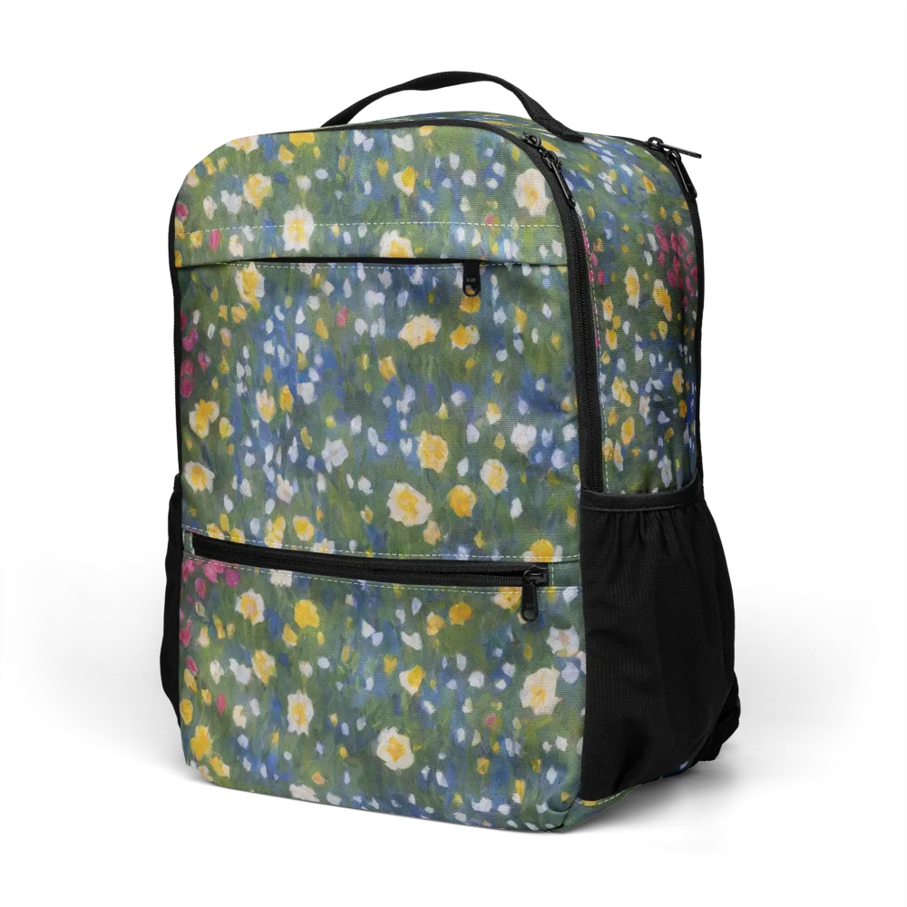 Meadow Reverie on Utility Backpack — Left Front