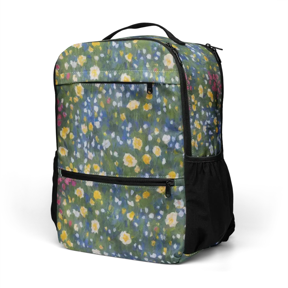 Meadow Reverie on Utility Backpack — Left Front